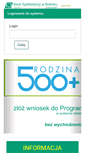 Mobile Screenshot of e-bank.bsbransk.pl